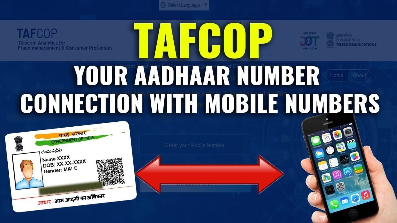 Mobile SIMs Linked to Your Aadhaar