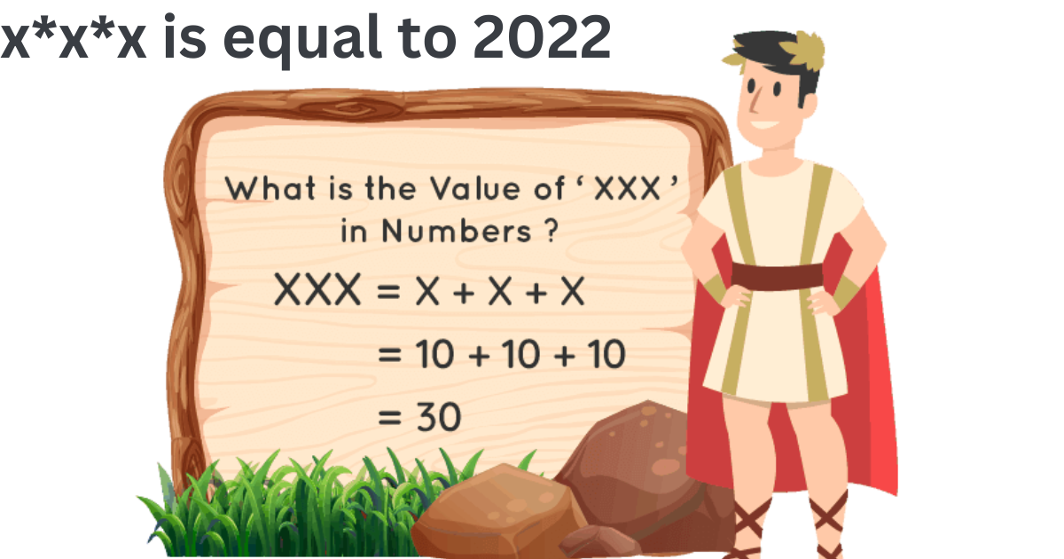xxx is equal to 2022