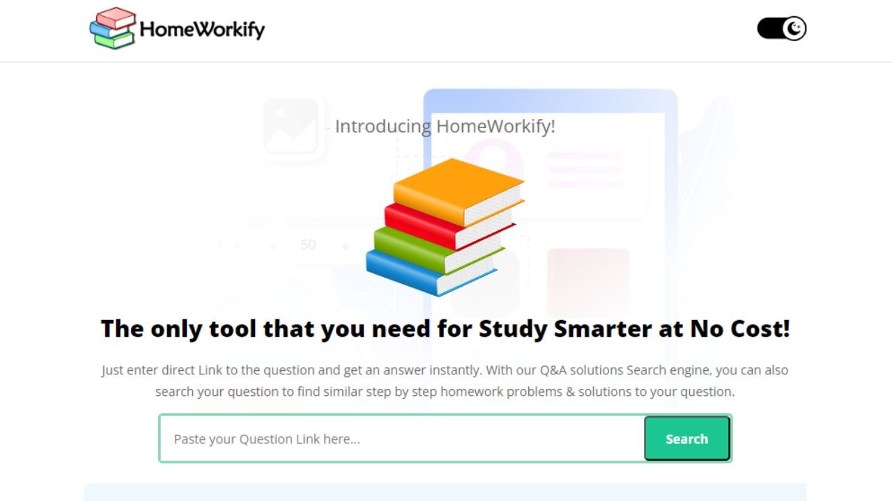 Homeworkify: Your AI Homework Assistant